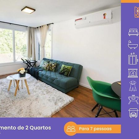 Rosa Edificio Victoria Apartment Gramado Ngoại thất bức ảnh