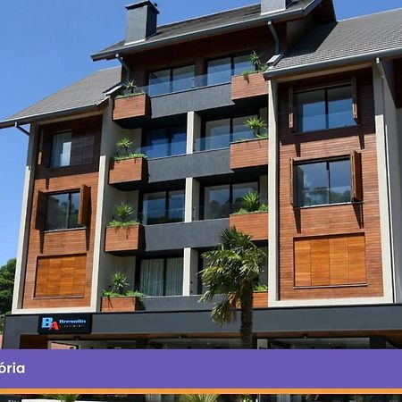 Rosa Edificio Victoria Apartment Gramado Ngoại thất bức ảnh