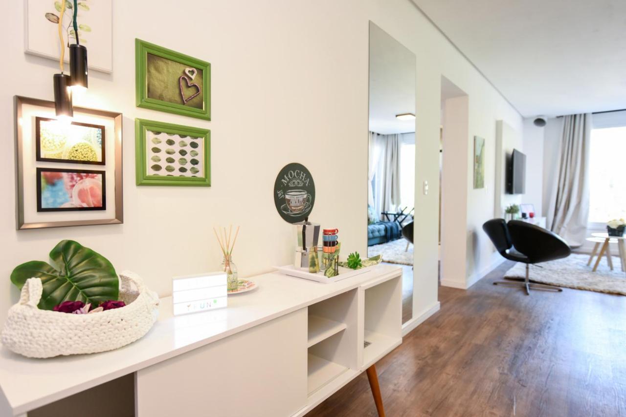 Rosa Edificio Victoria Apartment Gramado Ngoại thất bức ảnh