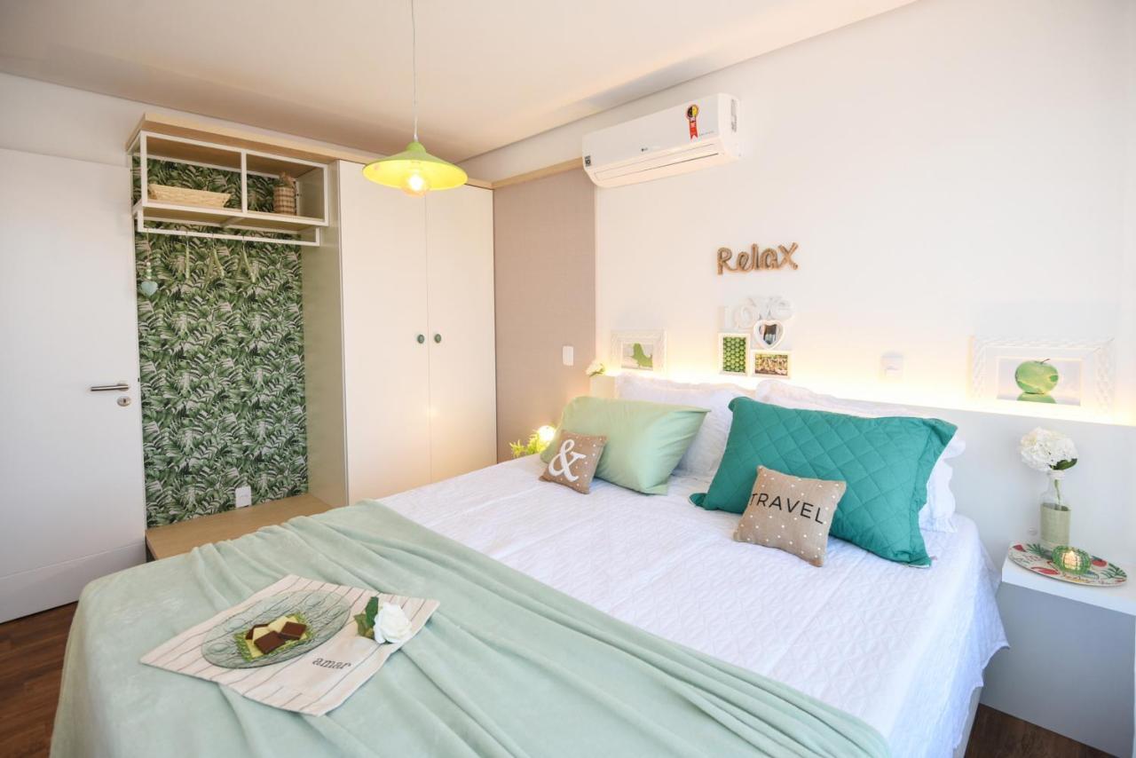 Rosa Edificio Victoria Apartment Gramado Ngoại thất bức ảnh