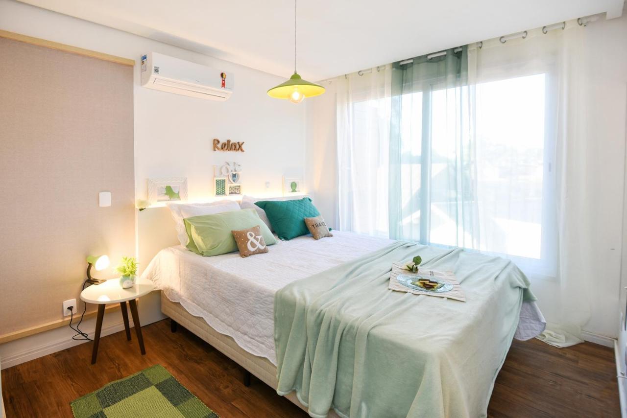 Rosa Edificio Victoria Apartment Gramado Ngoại thất bức ảnh