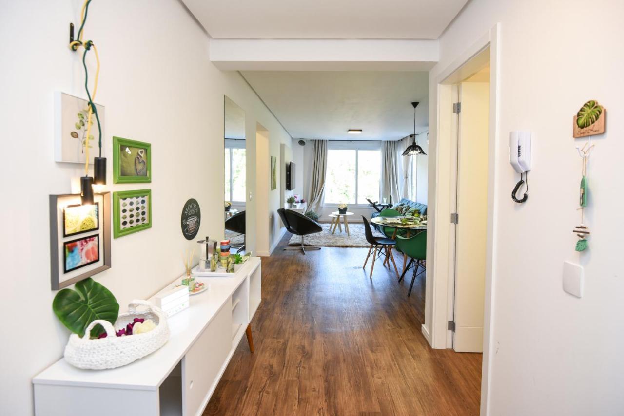 Rosa Edificio Victoria Apartment Gramado Ngoại thất bức ảnh