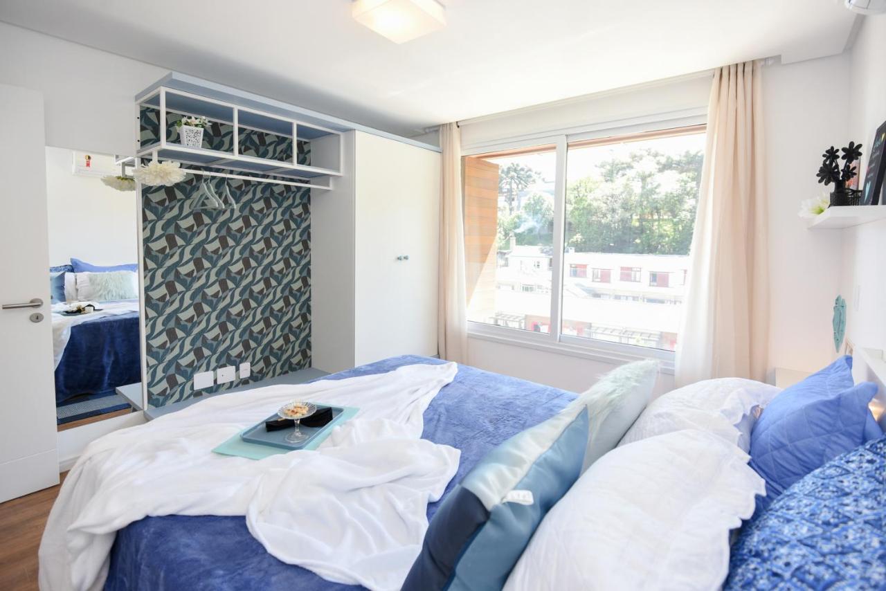 Rosa Edificio Victoria Apartment Gramado Ngoại thất bức ảnh