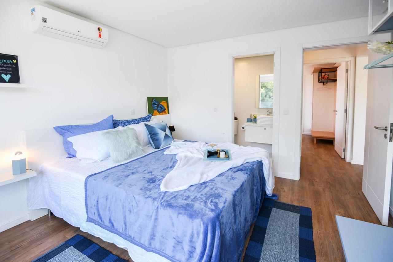 Rosa Edificio Victoria Apartment Gramado Ngoại thất bức ảnh