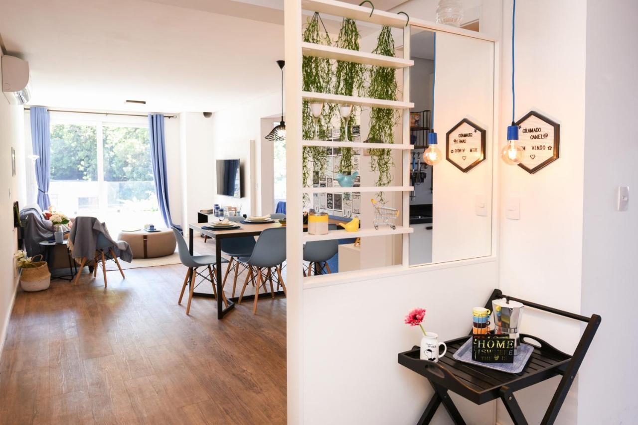 Rosa Edificio Victoria Apartment Gramado Ngoại thất bức ảnh
